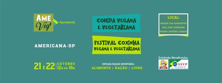 Americana terá festival vegano