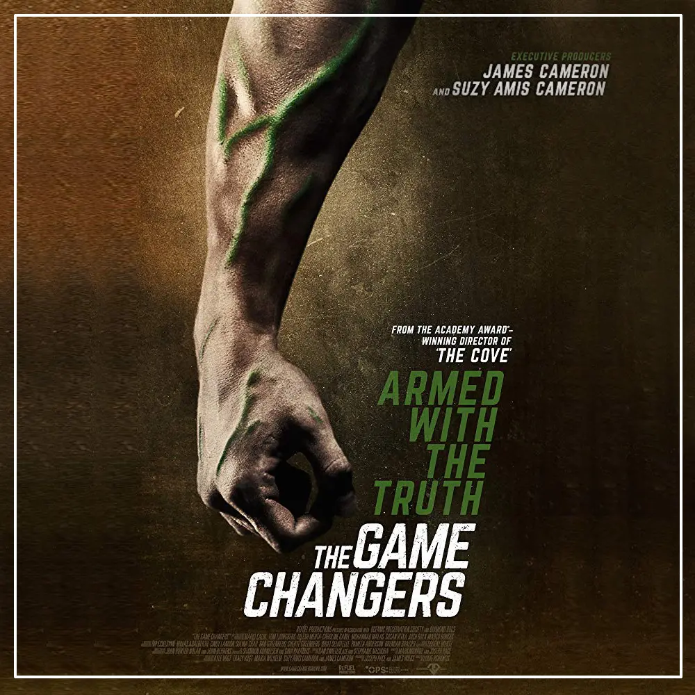 The Game Changers – o novo filme de James Cameron sobre atletas veganos. The Game Changers – o novo filme de James Cameron sobre atletas veganos.
